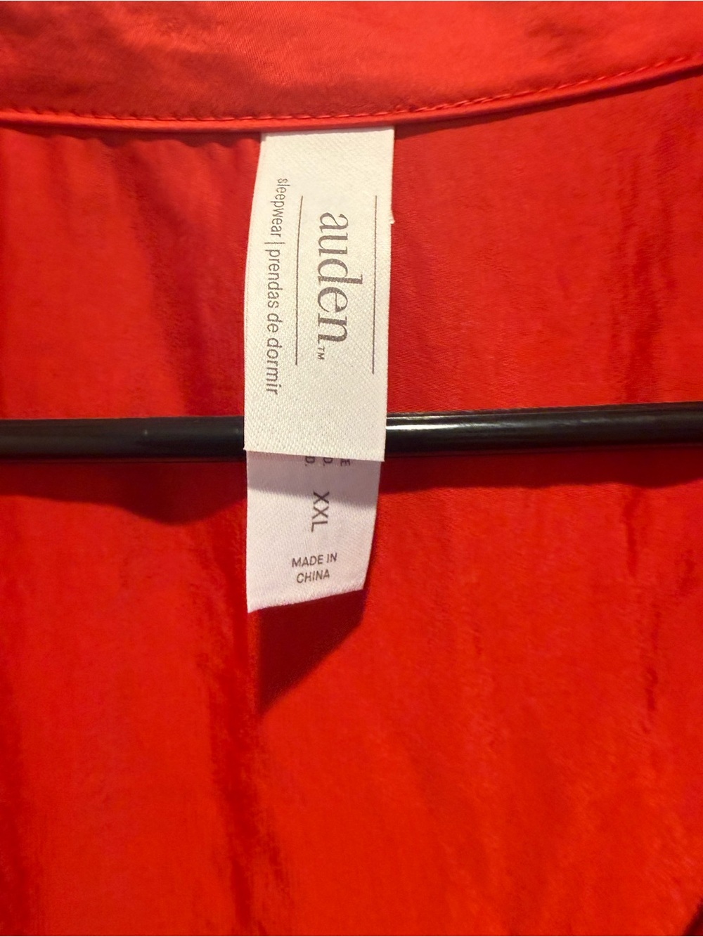 Auden Red Sleep Shirt - Picture 4 of 5